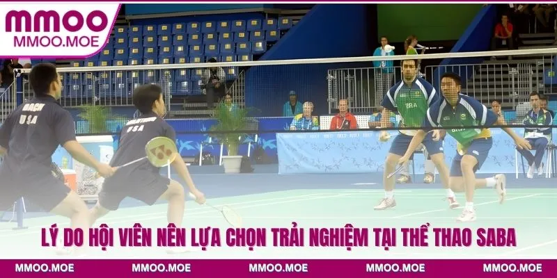 Thể thao SABA Sports MMOO - Sảnh cược sports uy tín hàng đầu 3 Lý do hội viên nên lựa chọn trải nghiệm tại Thể thao SABA
